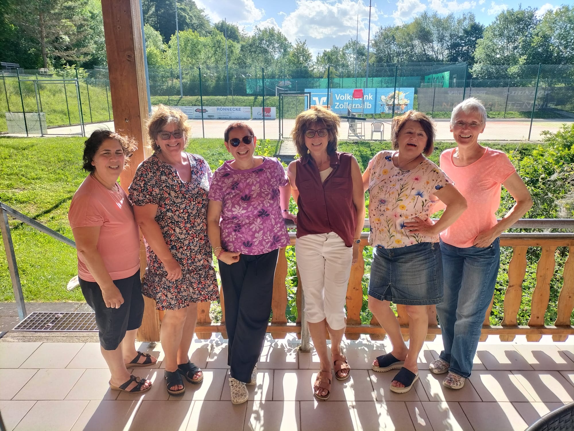 Damen-50-Mannschaft des TC Neufra Sommer 2026
